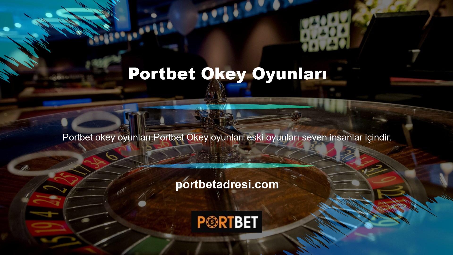 Portbet bahis sitesinde çok gelişmiş ve eğlenceli farklı oyunlar oynayabilirsiniz